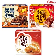[지노앤코]청우 (초코파이 찰떡+찰떡쿠키+쫀득 초코칩), 630g, 1개, 630g