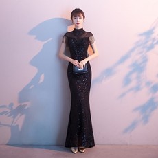 셀프웨딩드레스 원피스 이브닝드레스 파티복 머메이드 스냅사진 본식 피로연 이브닝 드레스 여