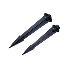 투광기팩 거치대 받침대 수목등고정대 조명땅속고정, 중(26cm), 1개