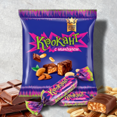 Миндальный шоколадный крокет 180 г, 1 шт.