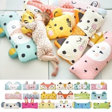 [텐바이텐] 와이드 동물 애착 베개(커버+베개솜 구성), 핫핑크(토끼)
