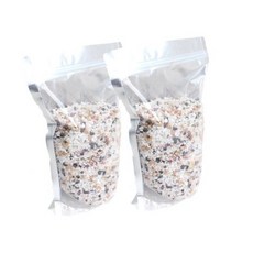 와이피컴퍼니 수조 바닥재 오색사 3~5 mm 2kg, 혼합색상, 2개입