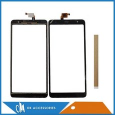 [해외] 6.0 &QUOT;BQ BQ6010G BQ 6010 BQ 6010G 실용 터치 스크린 유리 디지타이저 터치 스크린 패널 교체 부품 (테이프 포함), Black
