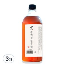 하동권여사 황매실 발효액 3개 1000ml