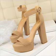 알리팡(Alipang) 여성 하이힐 샌들 13cm 키높이샌들 토오픈슈즈 토오픈샌들 세련된 빅사이즈샌들 220-265