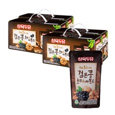 삼육두유 검은콩 호두 앤 아몬드두유, 190ml, 60개