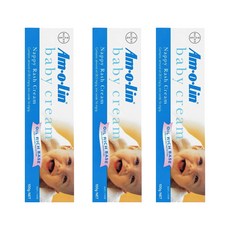 Amolin 호주 아몰린 아기 기저귀 크림 100gx3개 Baby Cream Nappy Rash Tube, 1개, 100g
