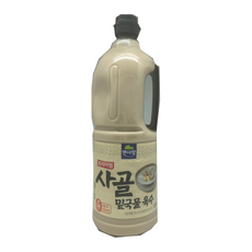 면사랑 사골육수1.8L, 1800g, 1개, 1.8L