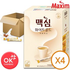 맥심 화이트골드 210TX4개 한박스 총840T 커피 커피믹스, 11.7g, 4개, 210개입