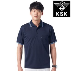 K-574 흡한 속건 쿨론 반팔티 곤색 M~4XL 일상 레저 회사 유니폼 단체복 근무복 빅사이즈 남자 여자 일육 - 기능성근무복제작