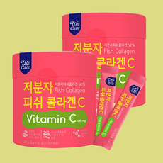 라이프케어 저분자 피쉬콜라겐C 2통 초저분자 탱탱 먹는콜라겐