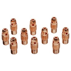 호암 티그 TIG 용접 토치 부품 알곤 콜릿바디 125A 1.6~3.2mm (10개입), 3.2ø, 10개