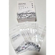 프리미엄 아이들빌리지 모유저장팩 180ml FDA인증소재 항균 저탄소 변온, 1세트, 150매