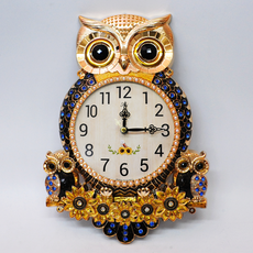 해바라기부엉이시계