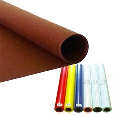 (청양) 칼라 펠트지 일반 접착 60cmX230cm 1롤 (접착) 롤펠트지, 흰색 (501), 1개