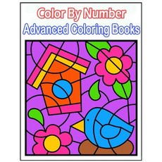Color By Number Advanced Coloring Books: 50 Unique Color By Number Design for drawing and coloring S... Paperback, Independently Published, English, 9798597483351
