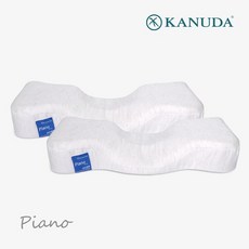 [가누다] 블루라벨 피아노 2개세트 / 메모리폼 경추 기능성 베개, 2개, 상세 설명 참조