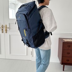 남여공용 고강도 대용량 80리터 백팩, 네이비