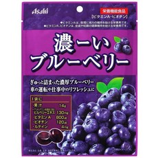 Asahi Group Foods 일본직구 아사히그룹푸드 다크블루베리 84g x 6봉지, 6개