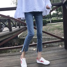 임부 팬츠 청바지 아우터 가을 긴바지 얇은 봄가을 트렌드 엄마 겨울 부츠컷 스타일리쉬 와이드 루즈핏 여름 캐주얼 9부