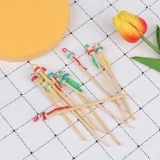 대나무 귓밥 귀청소 긴 귀이개 1p 귀파는도구 대량 단체 판촉물 기념품 구매 증정품, 1개, 1개입