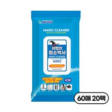 마법의청소박사 다용도 청소포 60p, 20개