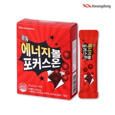 광동생활건강 에너지볼 포커스온 카페인 L테아닌 3g x 10포 1개, 30g