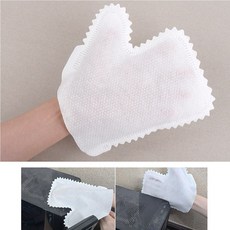 따라라 일회용 부직포 장갑 청소 크리닝 보루 걸레 먼지제거 부직포장갑형청소포 청소부직포장갑 부직포장갑, 1개
