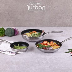 쉬젤 러반 스테인레스 코팅IH 프라이팬3종세트(20F28F28W), 단품, 1개