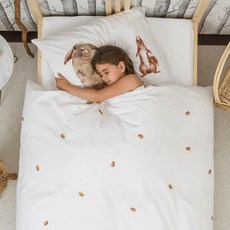 니스툴그로우 침구 스널크 이불커버 베개커버 S/SS 토끼친구 퍼리프렌즈