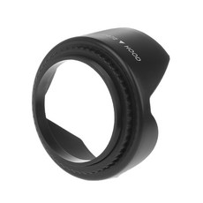 Nikon DSLR 카메라를위한 72mm 나사 꽃 꽃잎 선생님 렌즈 후드, 검은색, 1개