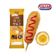 스테프핫도그 [스테프] 체다핫도그 (80g) x 20팩, 80g