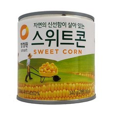 청정원 신선한 스위트콘 옥수수캔 340g, 20개