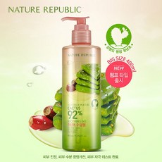 네이처리퍼블릭 수딩앤모이스처 천년초92% 수딩젤 (펌프), 단품없음
