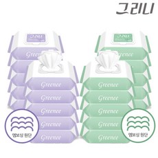[그리니] (Greenee)캡형 물티슈 오리지널 10팩 + 클렌징 10팩, 상세 설명 참조