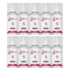 (겔타입 손소독제) 잡스 세니타이저겔 500ml 초특가 행사 손소독제 손세정제 식약처허가제품, 10개