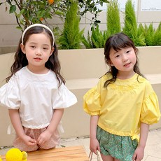 여아퍼프블라우스