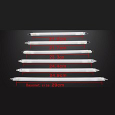 마이크로파 오븐용 석영 튜브 가열 액세서리 110V 500W, 총검 24.4cm, 1개