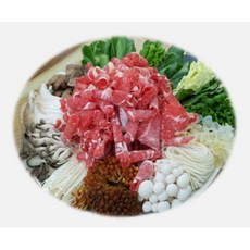 버섯쇠고기샤브, 2~3인분