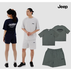 Jeep [지프] (공용) 188988 판교단독 2024 셋업 반팔&반바지 - 지프썸머셋업3종