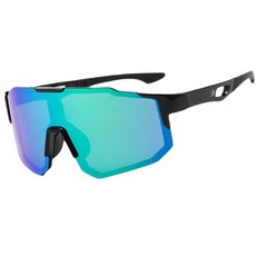 엘마운틴 MK37 편광선글라스 남녀공용 방풍 스포츠고글 골프 운전 낚시 등산, 블루
