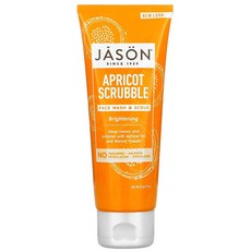 Jason 살구 스크러블 훼이셜 워시 스크럽 4온스 113 g, 단일상품