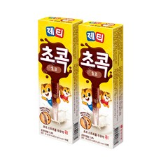 동서 제티 초콕 초코렛맛 10T X 2개(20T) 우유 콕 초코빨대, 동서 제티초콕 초코렛맛 10T X 2개(20T) 빨대