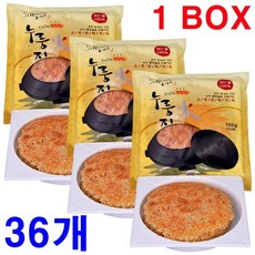 허니맨션 (오래구워 구수한 맛) 누룽지 150gx36개(한박스) 국산 간식 죽 영양식 환자식 백미 쌀 과자 가마솥 배관, 단일 총 수량