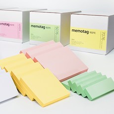 메모텍 점착메모지 대용량팩 슈퍼세이브 박스
