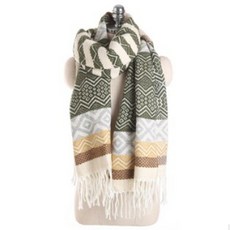 고비캐시미어체크머플러