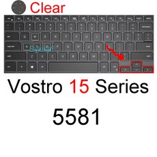 PC 컴퓨터 노트북 만능 키보드 보호 방수 먼지 커버 키 스킨 덮개 Dell Vostro 15 16 3000 5000 7000 3510 3515 3525 5510 5515 5620, [06] Color, 1개