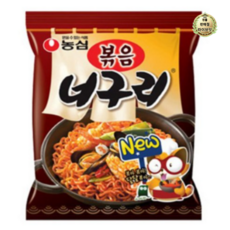농심 볶음 너구리 137g 32개, 1세트