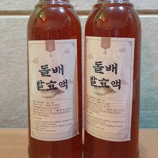 강원도 토종 돌배발효액 750ml 1.5L 자연산 야생돌배효소 돌배액기스 돌배설탕절임, 강원도 토종돌배발효액 1.5L(750ml 2개), 2개