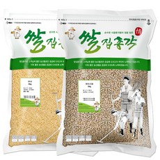 쌀집총각 2020년산 햅쌀 해오르미 10kg, 1개, 현미5kg+병아리콩5kg